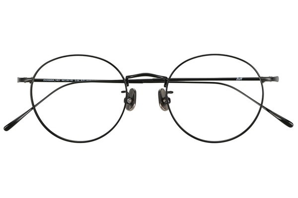 ブラック・ボストンの日本製メガネ