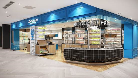Zoff MART “ALWAYS IN SEASON”ルミネエスト　店舗イメージ