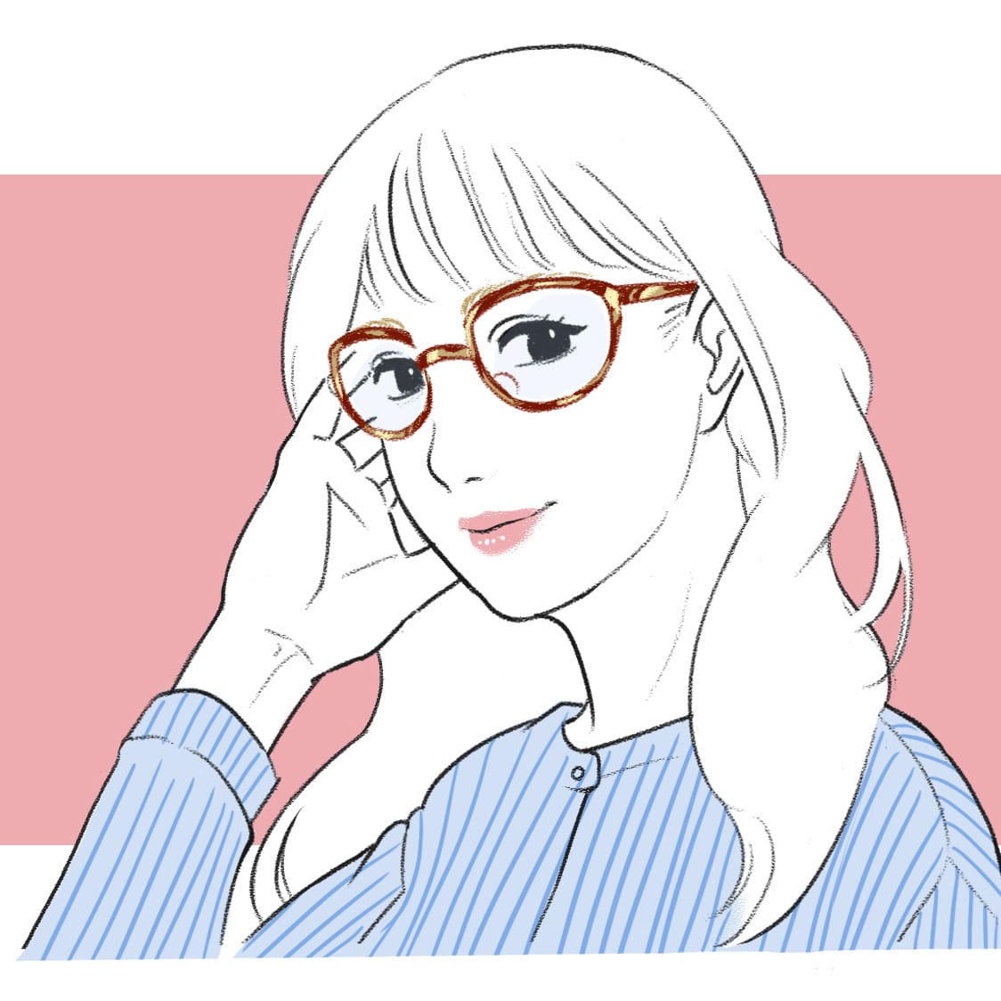 かわいいメガネ女子に！垢抜けを叶える選び方&コーデ術